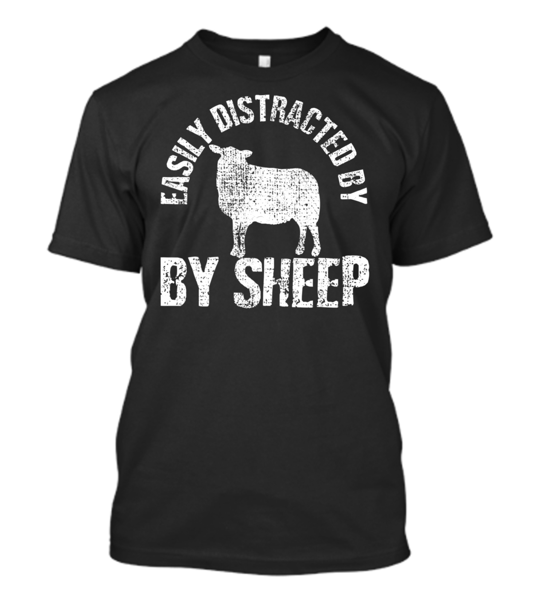 Easily Distracted By Sheep T-Shirt