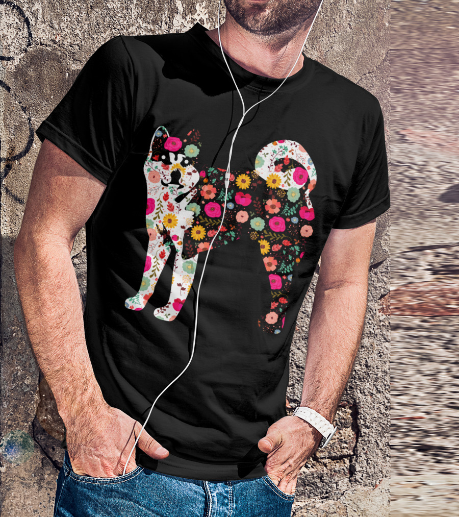 Akita Floral Patterned Body T-Shirt