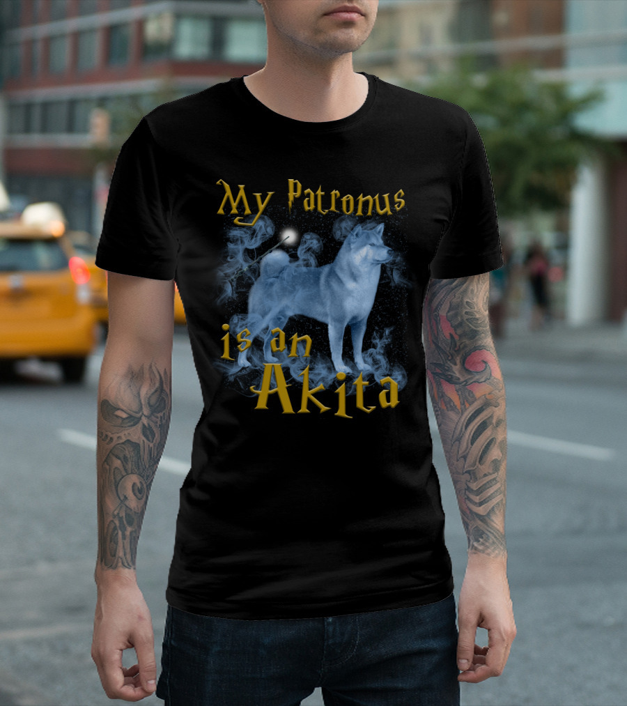 My Patronus is an Akita T-Shirt
