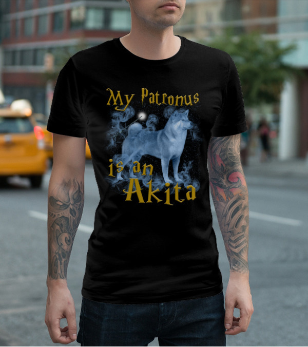 My Patronus Is An Akita T-Shirt