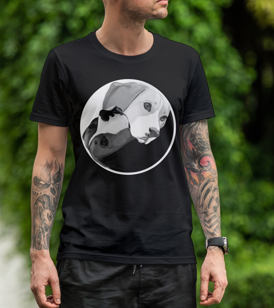 Yin Yang Beagle Harmony T-Shirt