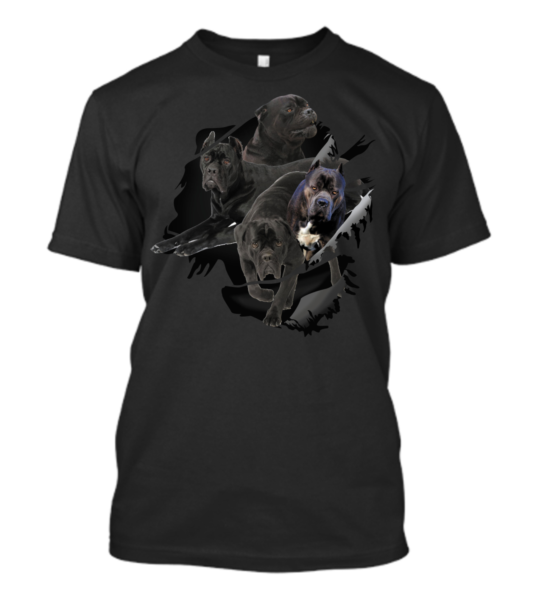 Cane Corso Black Dog Pack T-Shirt