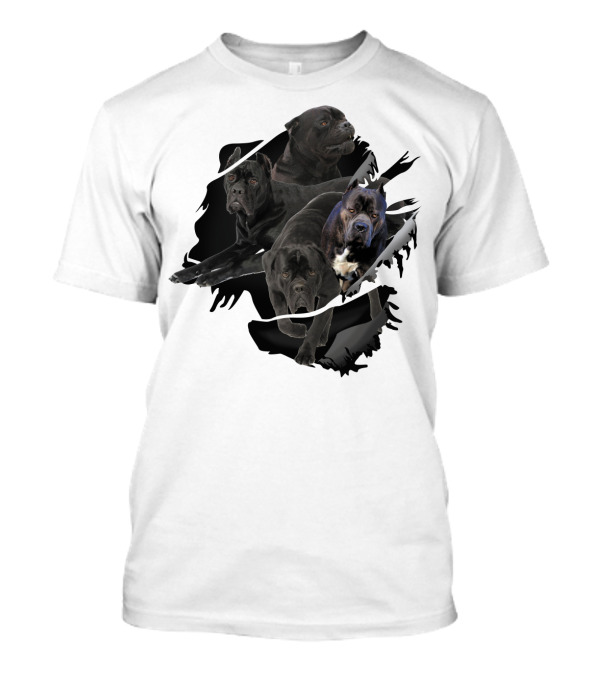 Cane Corso Black Dog Pack T-Shirt