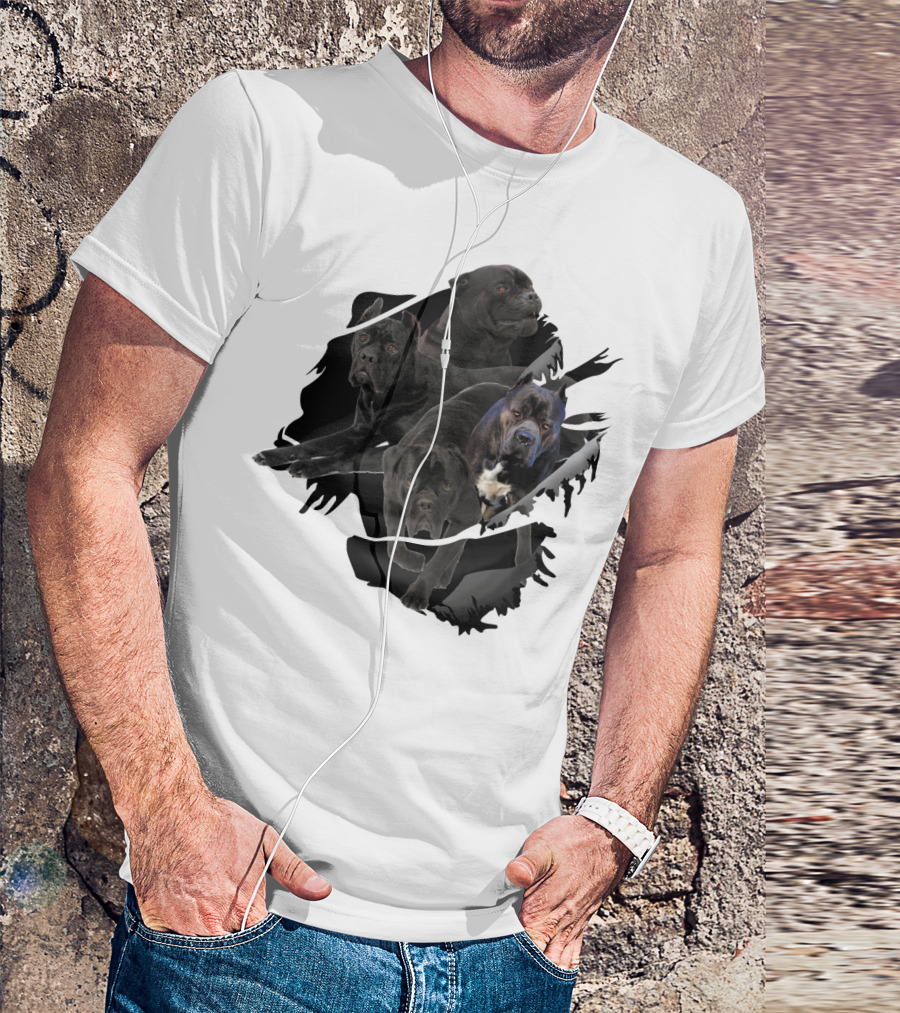 Cane Corso Black Dog Pack T-Shirt