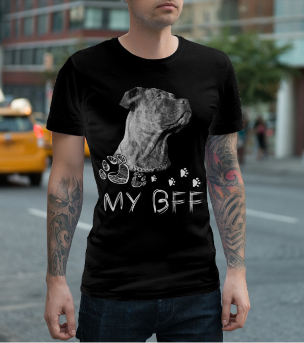 Cane Corso My BFF Paw Prints T-Shirt