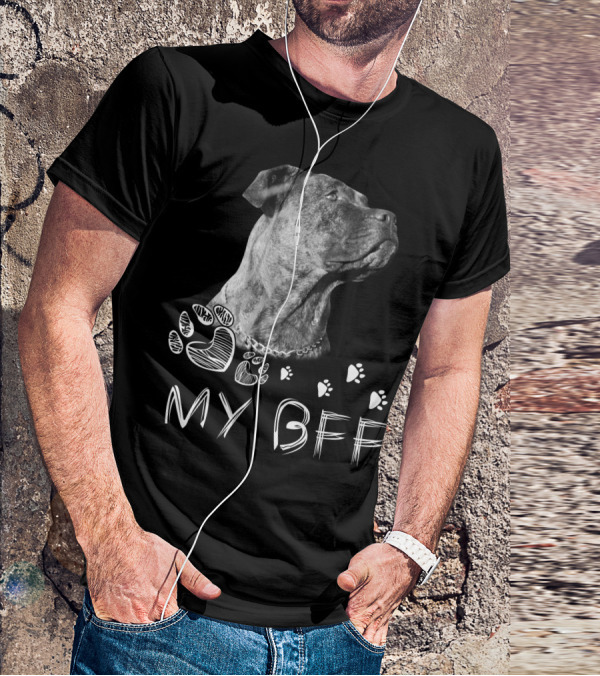 Cane Corso My BFF Paw Prints T-Shirt