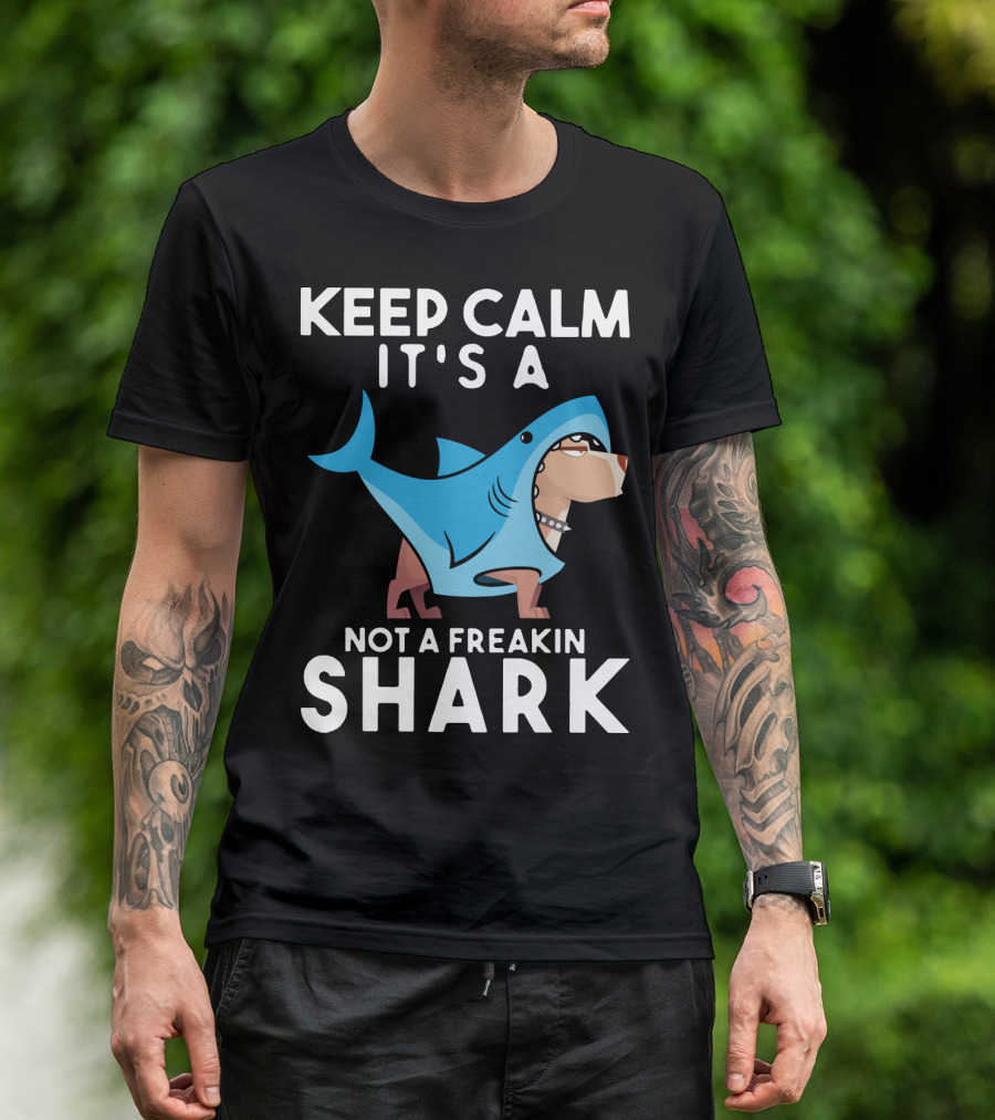 Keep Calm It's A Cane Corso Not A Freakin Shark T-Shirt
