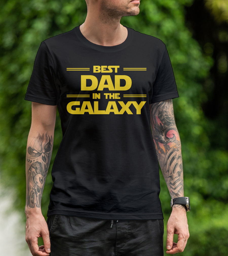 Best Dad In The Galaxy Star Wars Inspired T-Shirt
