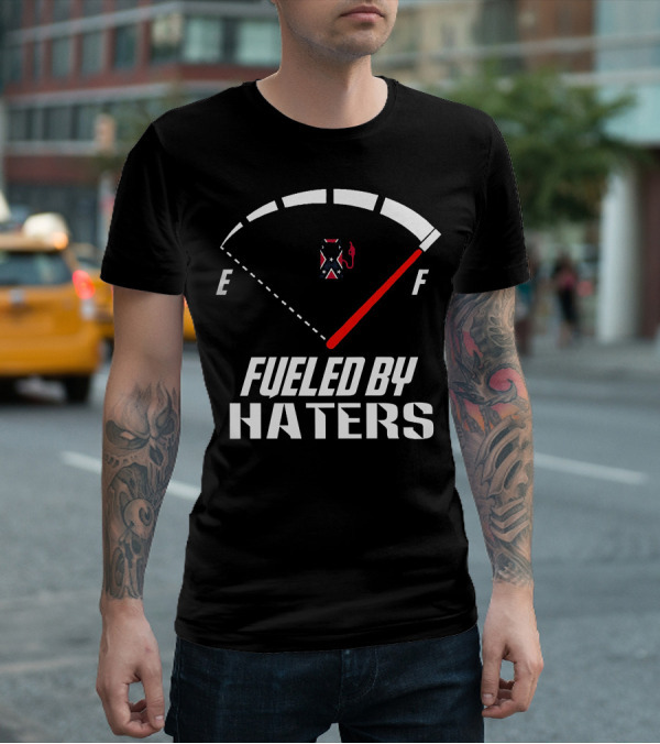 Southern United States Fueled By Haters E F Meter Flag T-Shirt
