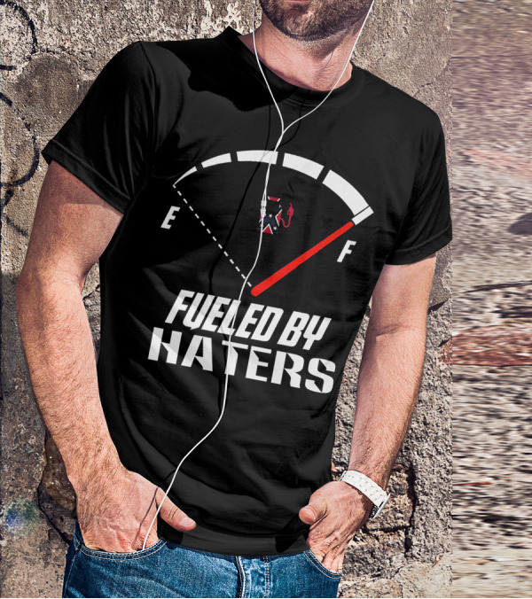 Southern United States Fueled By Haters E F Meter Flag T-Shirt