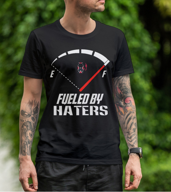 Southern United States Fueled By Haters E F Meter Flag T-Shirt