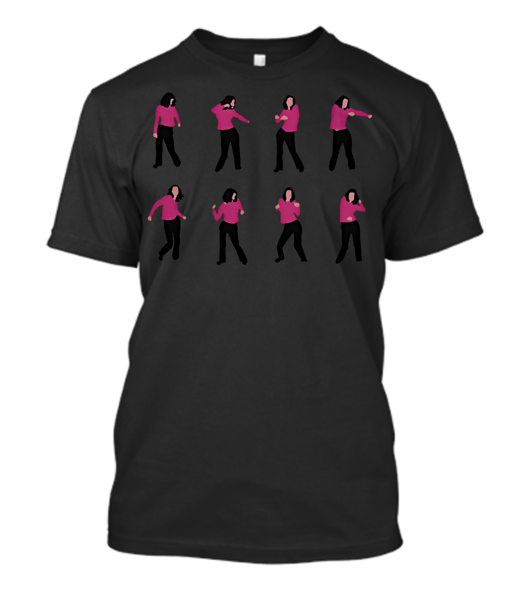 Monica Dancing Moves Friends TV Show T-Shirt