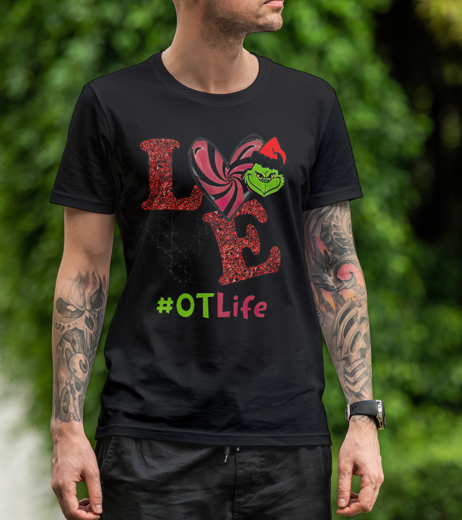 Love Grinch Heart #OTLife T-Shirt