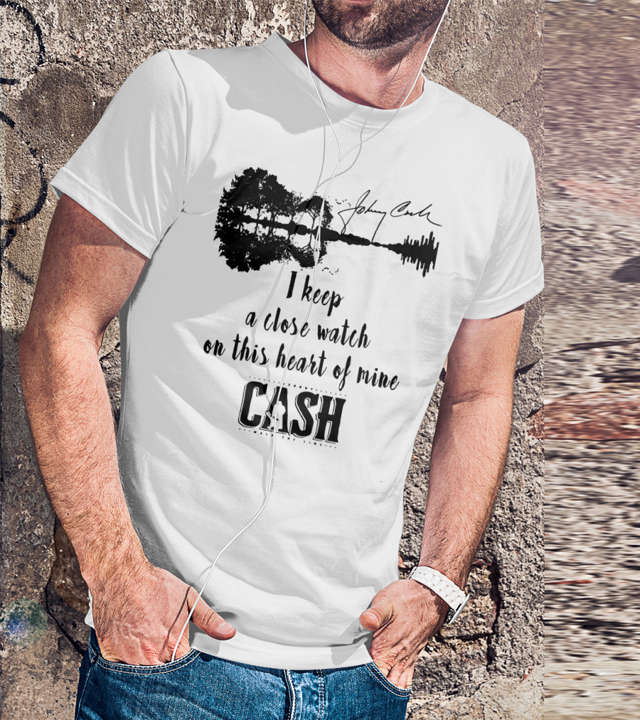 Johnny Cash I Keep A Close Watch On This Heart Of Mine T-Shirt