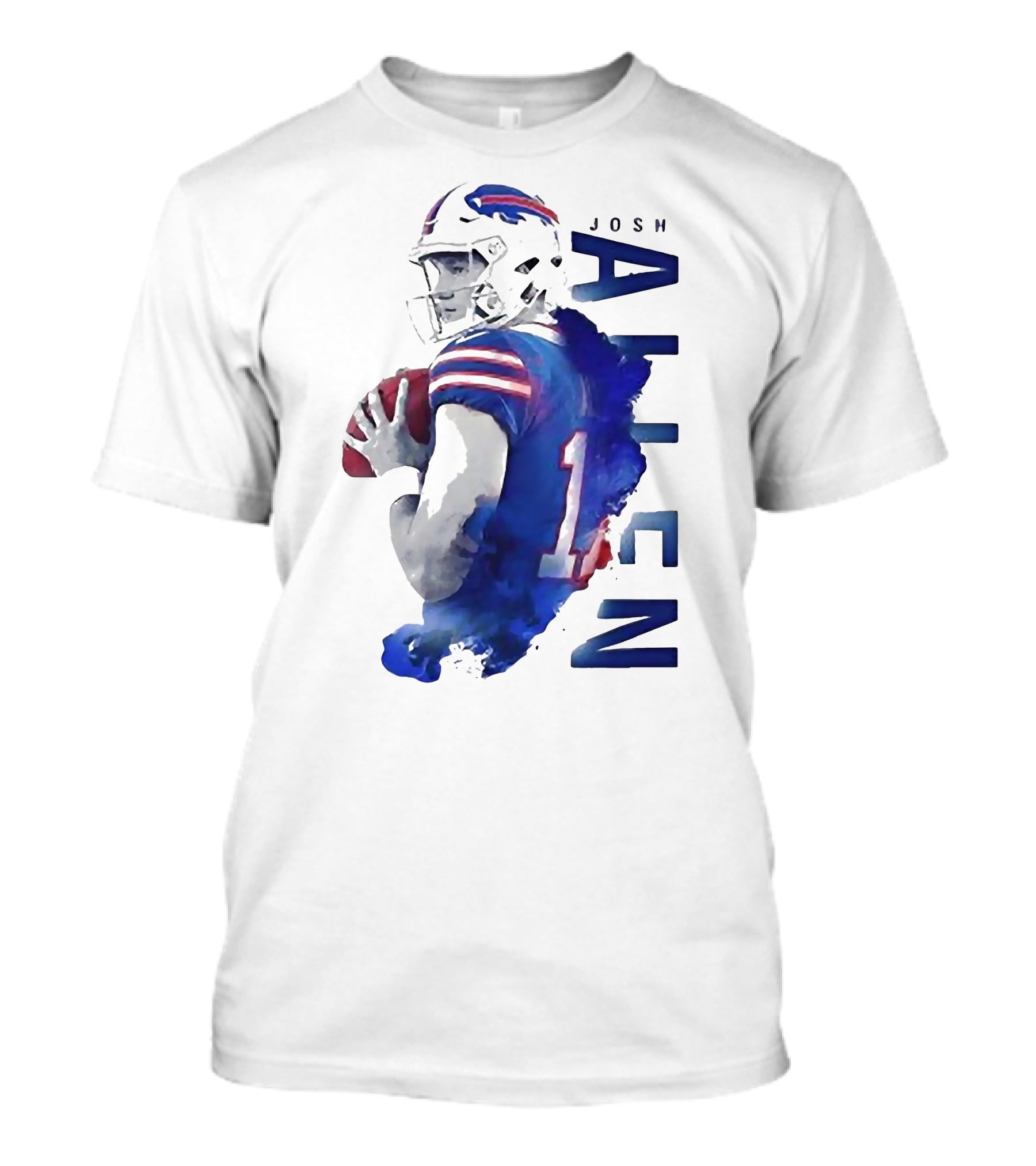 Josh Allen 17 Buffalo Bills NFL Quarterback T-Shirt