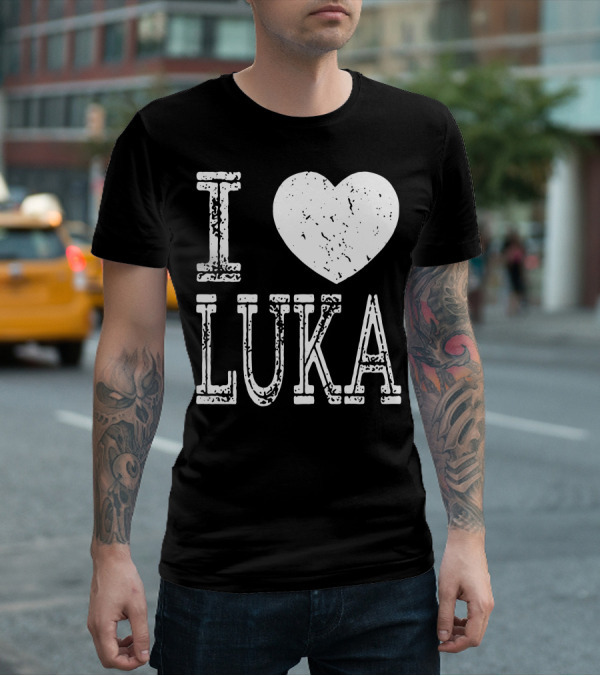 I Love Luka Basketball NFL T-Shirt