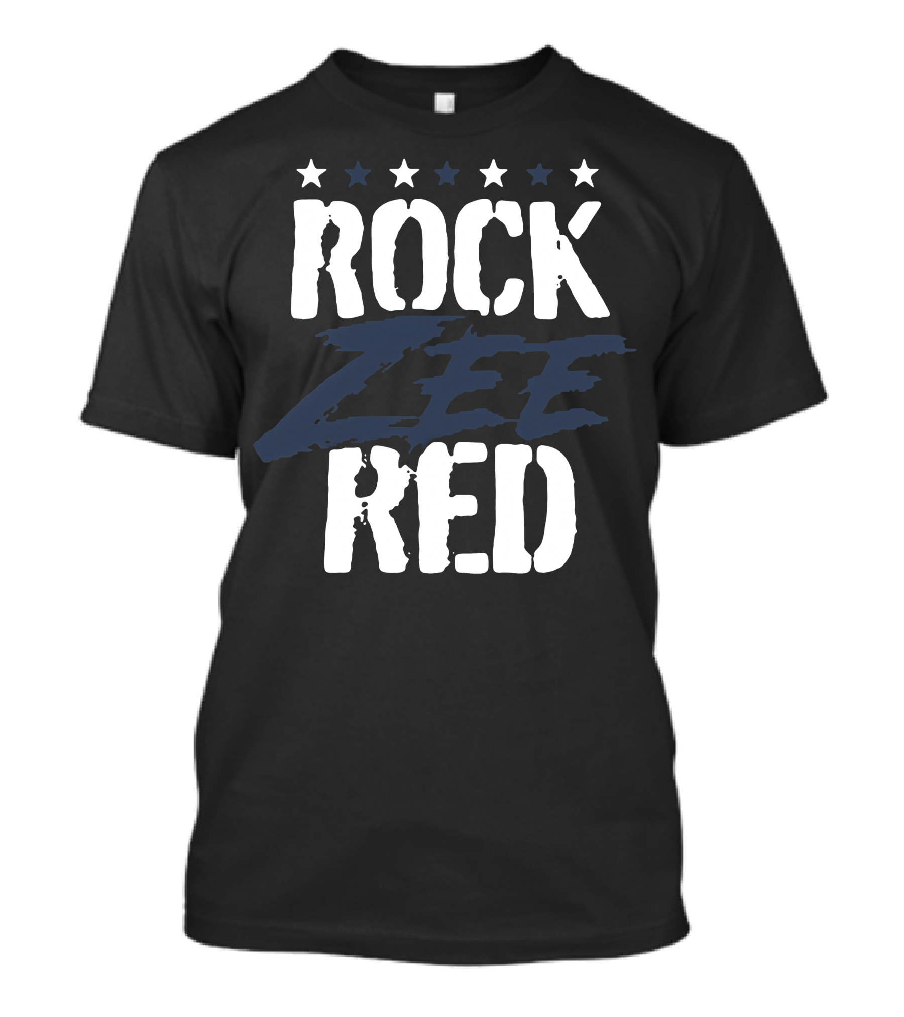 Rock Zee Red Stars T-Shirt