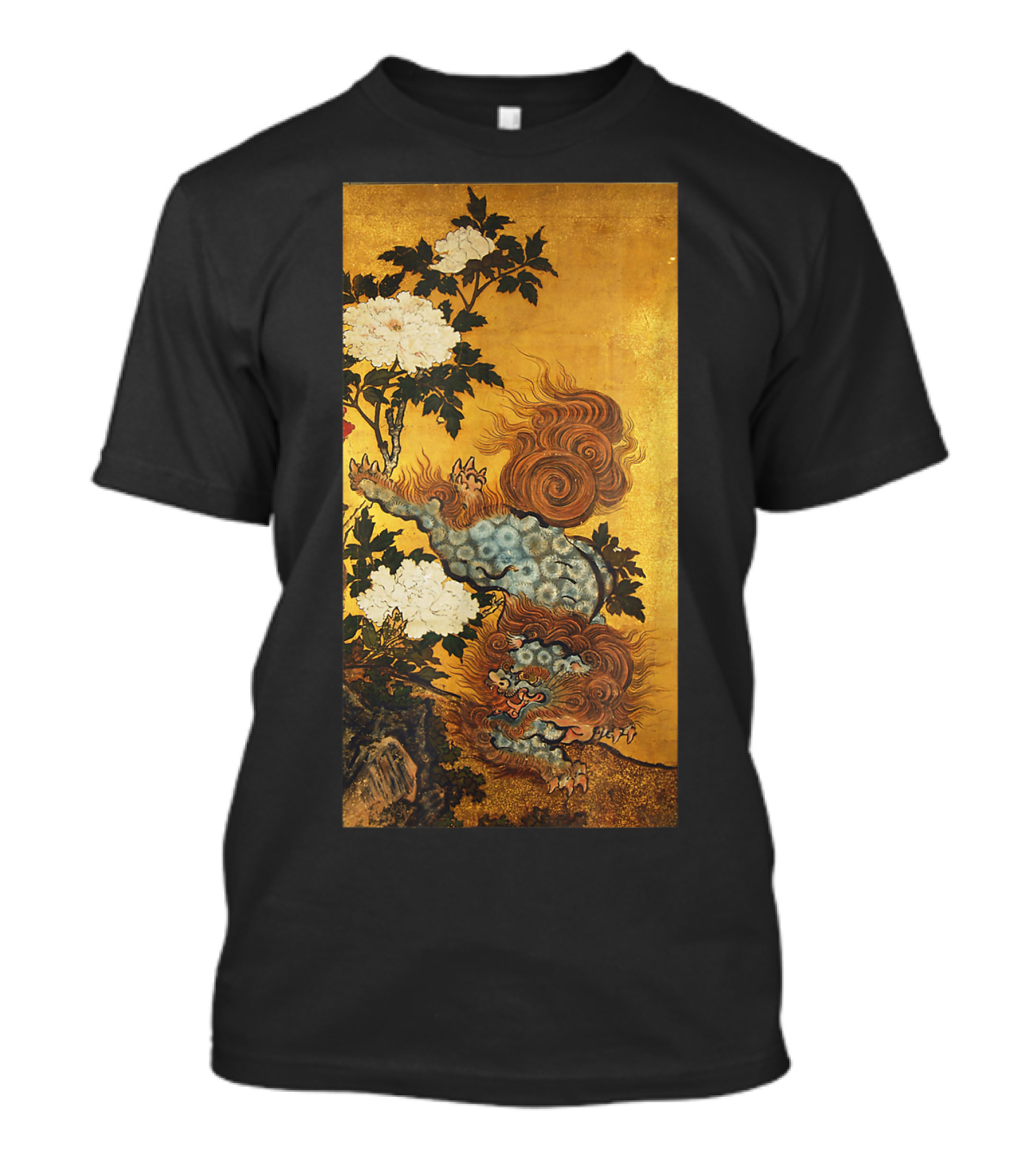 Japanese Dragon Kirin In Traditional T-Shirt