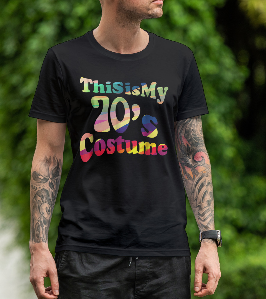 This Is My 70's Costume 70s Women Men Girls T-Shirt