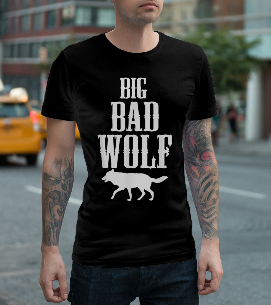 Big Bad Wolf Men Kids Boy Girls T-Shirt