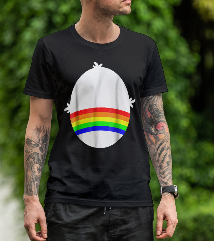 Cheer Rainbow Halloween Egg Edition T-Shirt