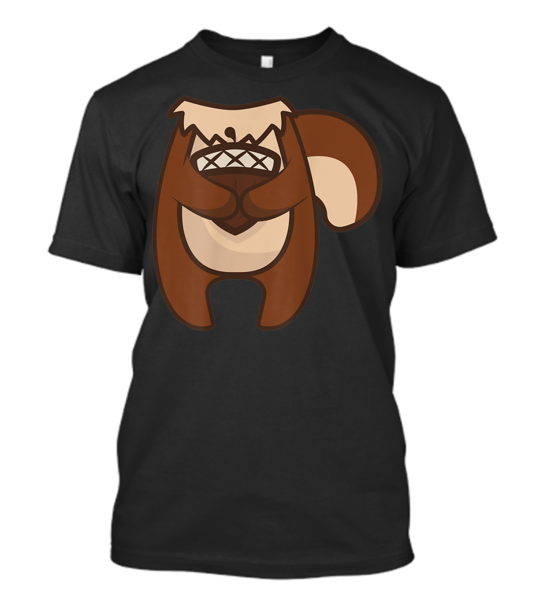 Chipmunk Costume Halloween Acorn Character T-Shirt