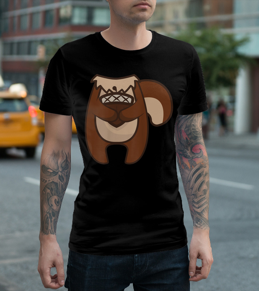 Chipmunk Costume Halloween Acorn Character T-Shirt