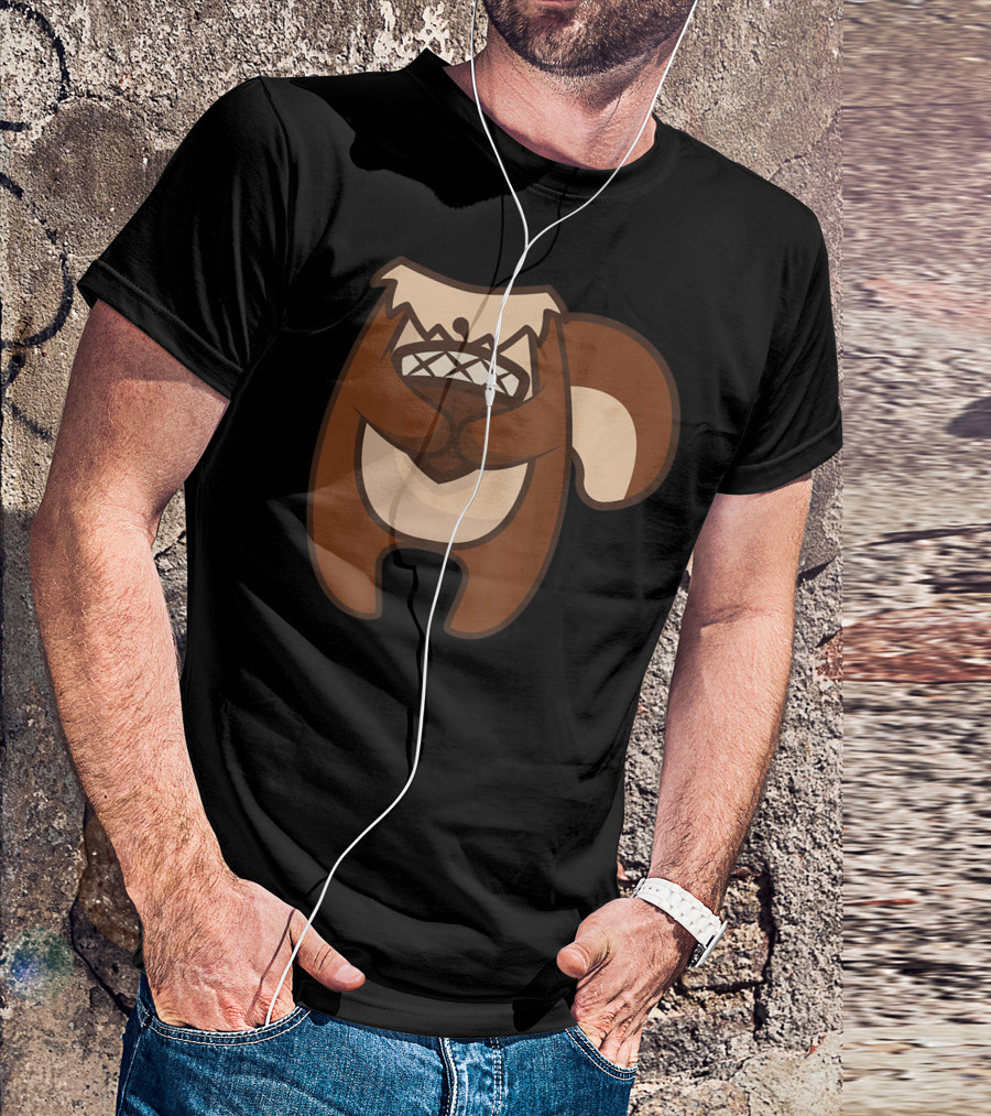 Chipmunk Costume Halloween Acorn Character T-Shirt