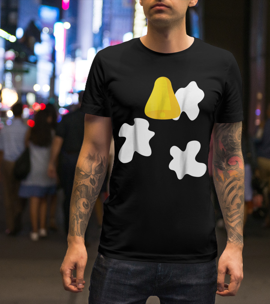 Cow Bell And Dairy Cow Spot T-Shirt