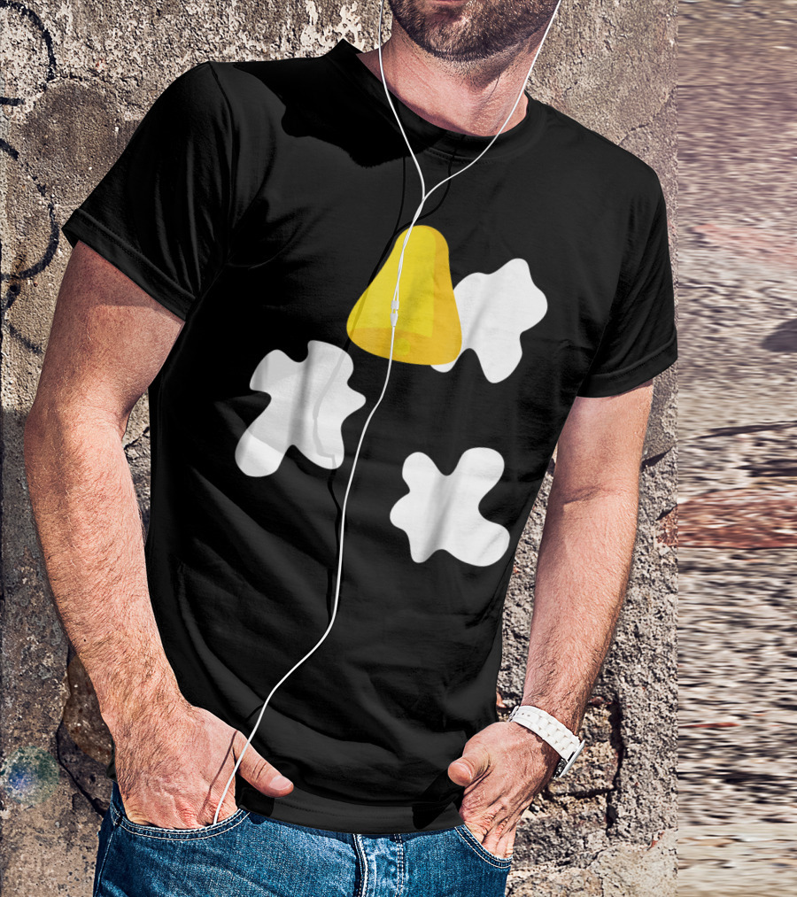 Cow Bell And Dairy Cow Spot T-Shirt