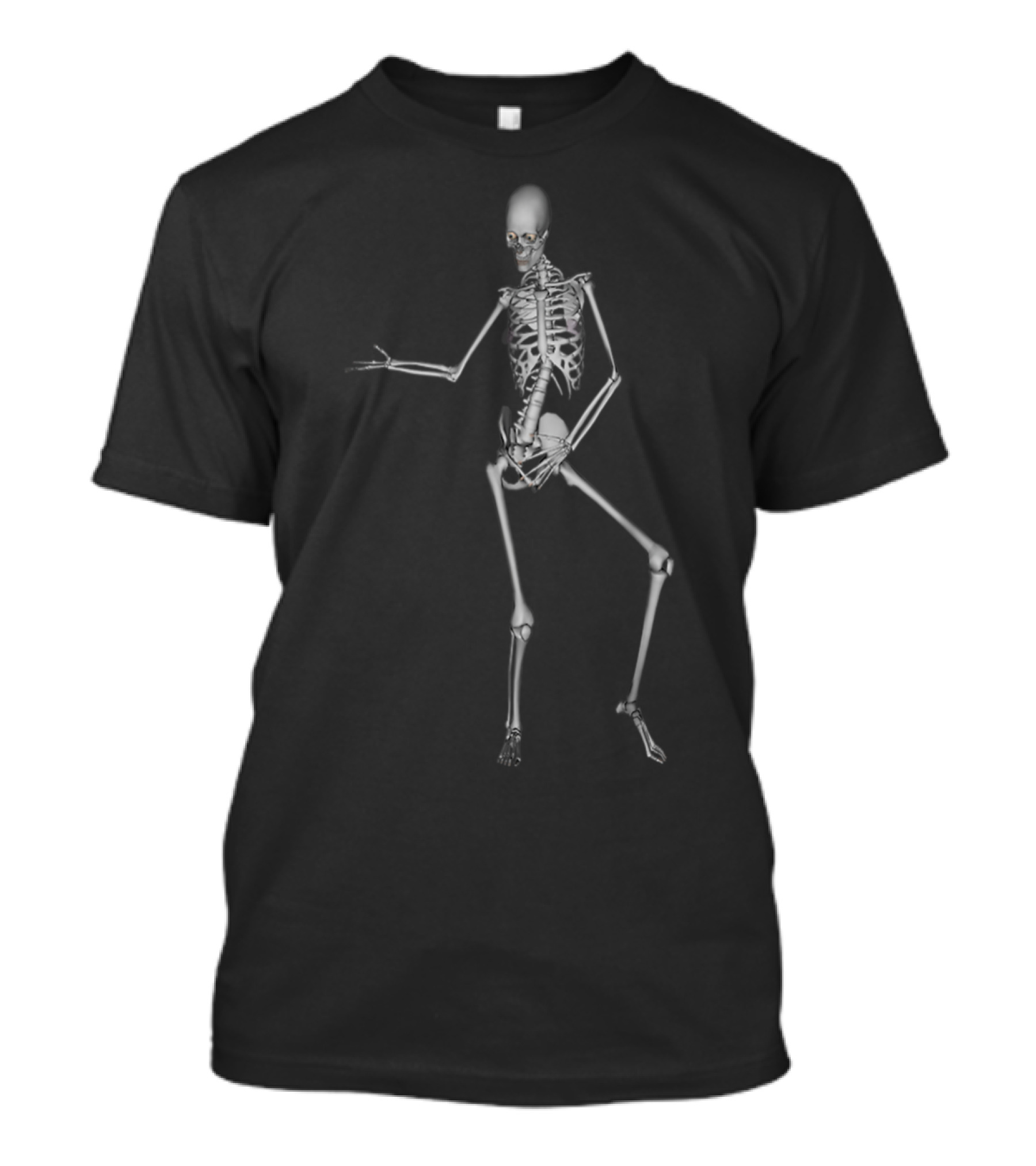 Dancing Skeleton Halloween Dance Party Night T-Shirt