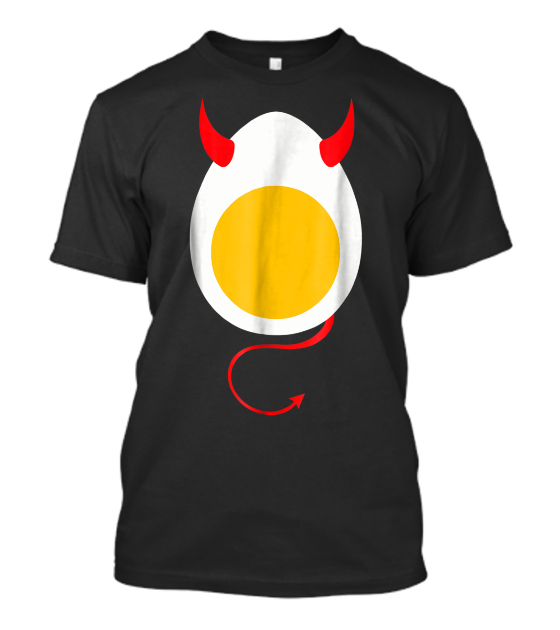Deviled Egg With Red Horns And Tail T-Shirt