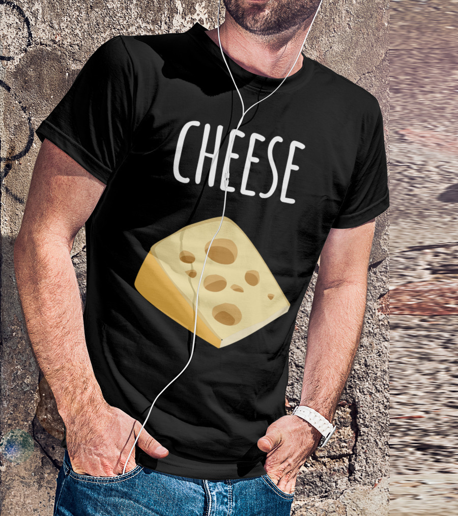 Mac And Cheese Couples Halloween Cheese Slice T-Shirt
