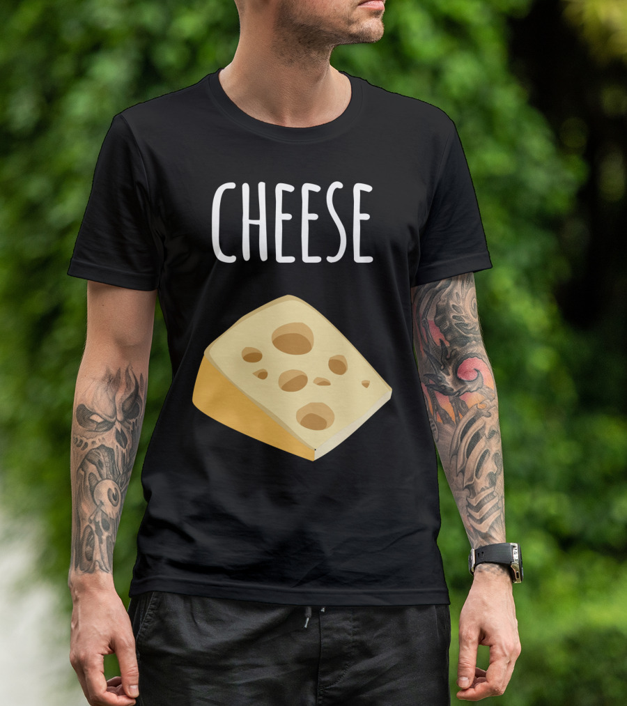 Mac And Cheese Couples Halloween Cheese Slice T-Shirt