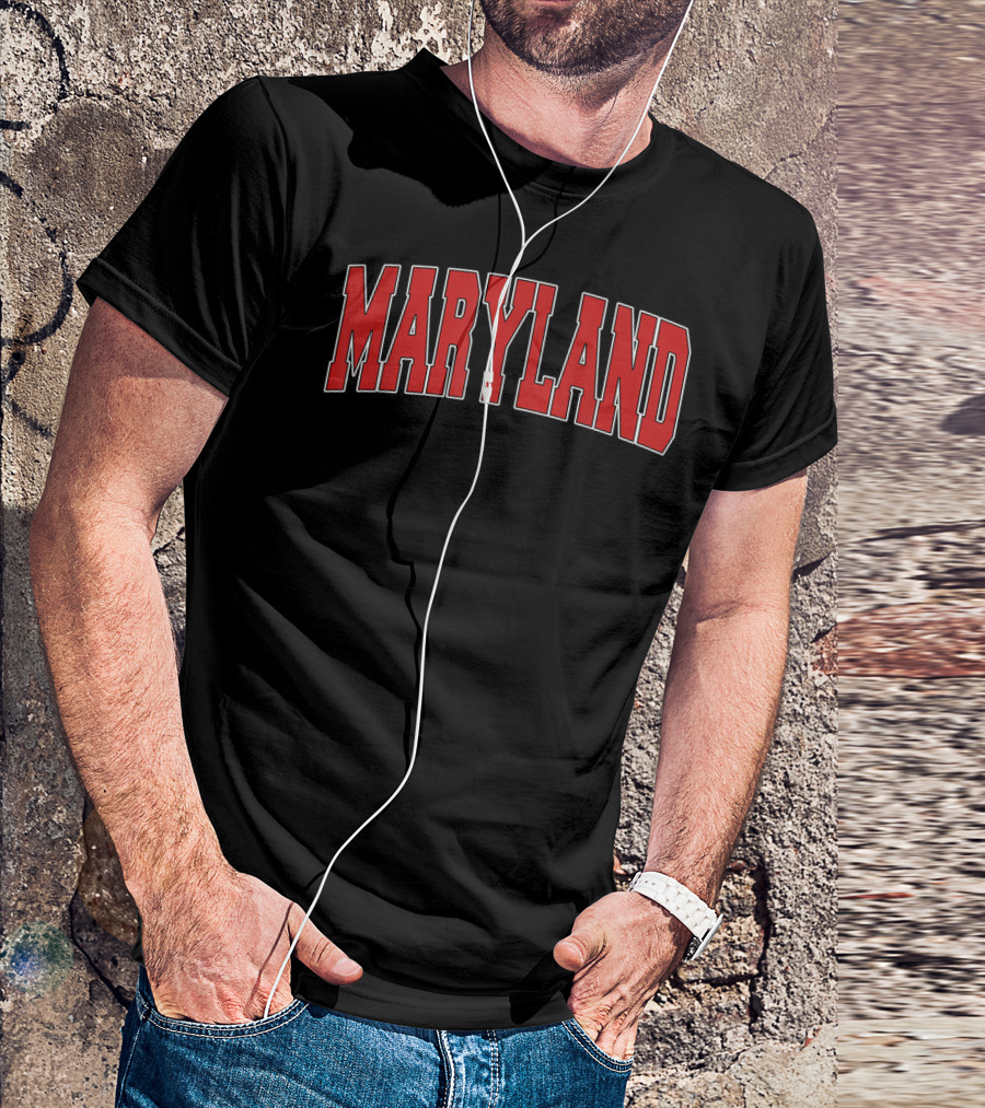 Maryland USA State Varsity T-Shirt