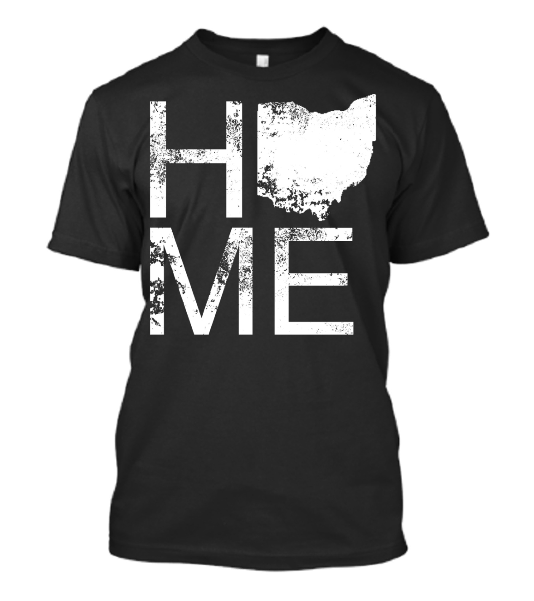 Vintage Ohio Map Home Buckeye Love T-Shirt