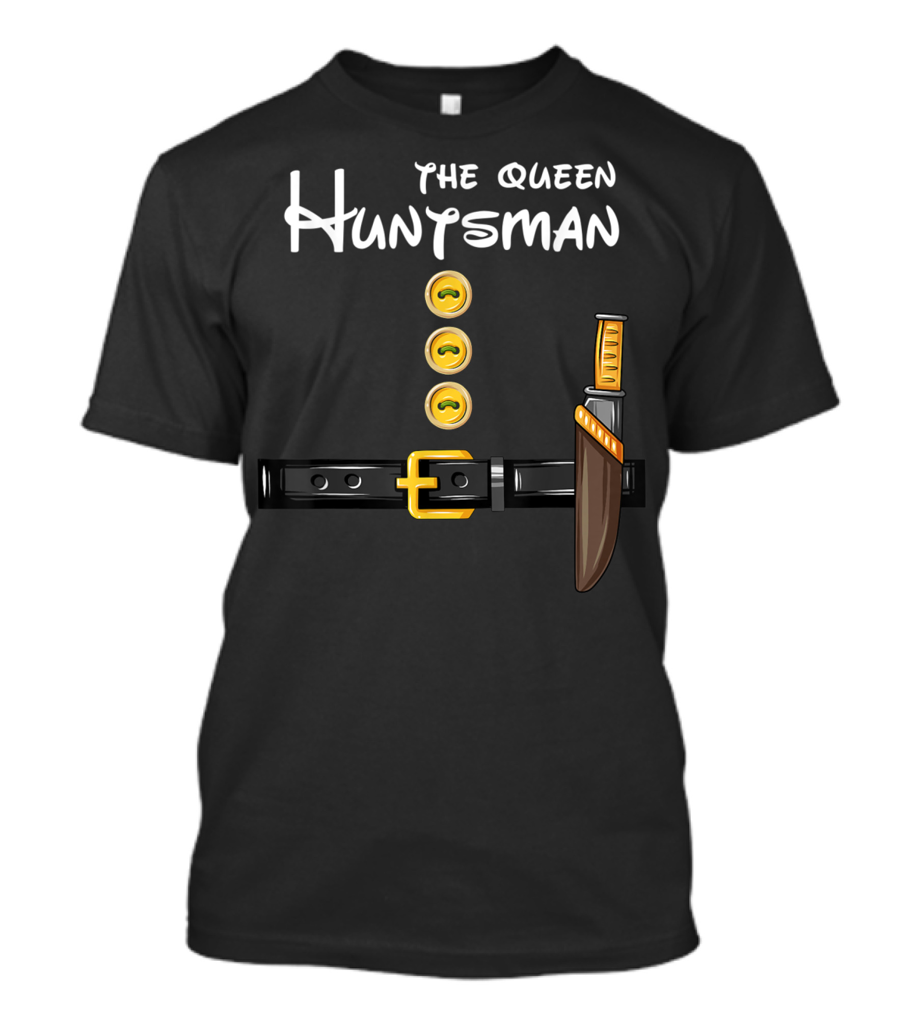 The Queen Huntsman Knife And Gold Coins T-Shirt