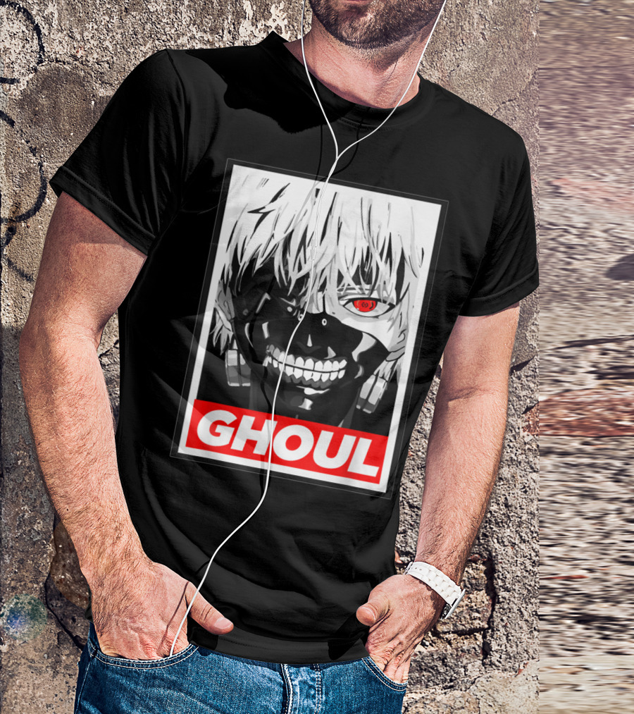 Tokyo Ghoul Kaneki Mask Ken Classic Art Cools T-Shirt