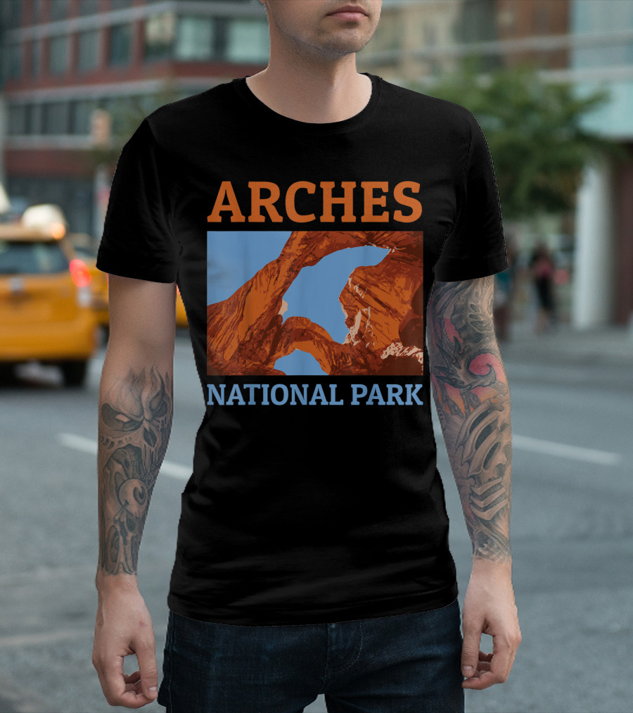 Arches National Park Utah Camping Hiking Adventure T-Shirt