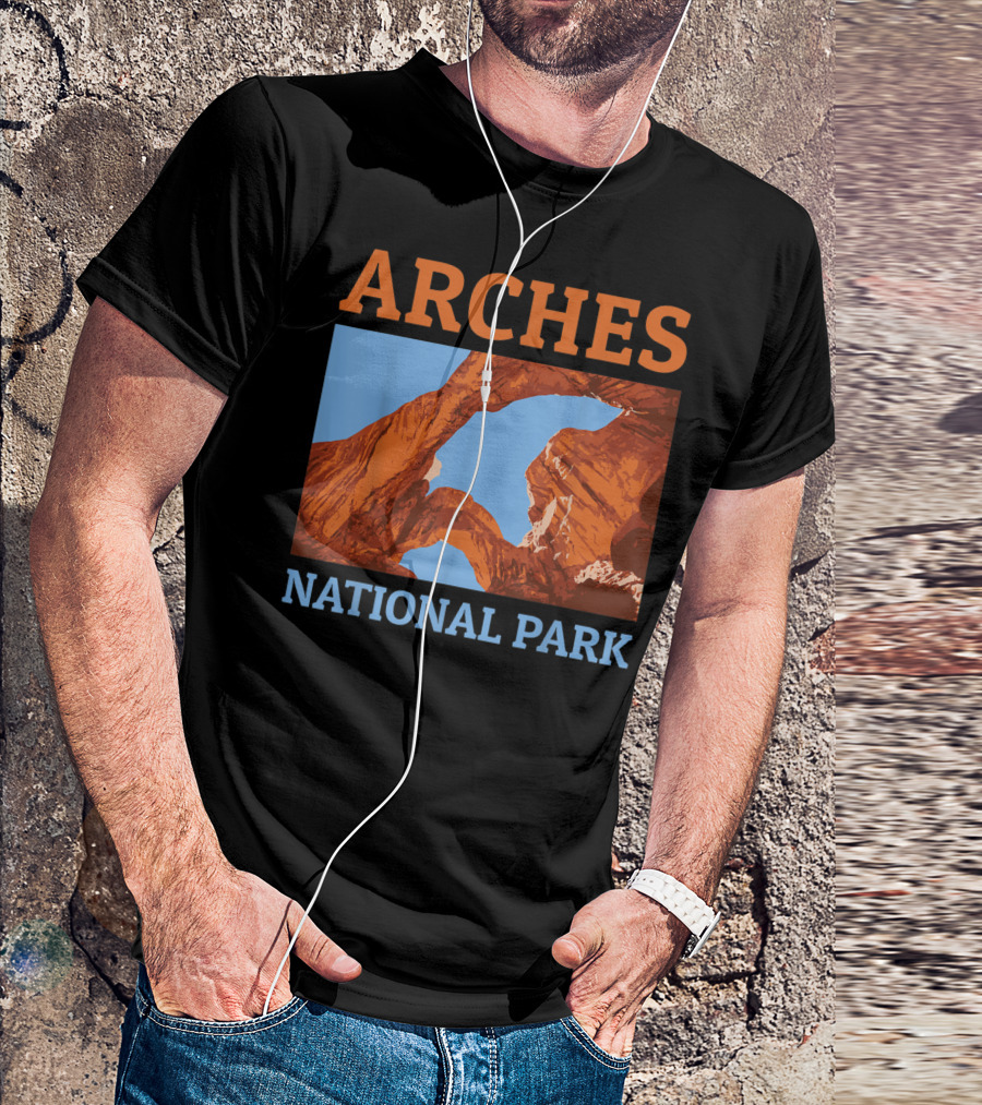 Arches National Park Utah Camping Hiking Adventure T-Shirt