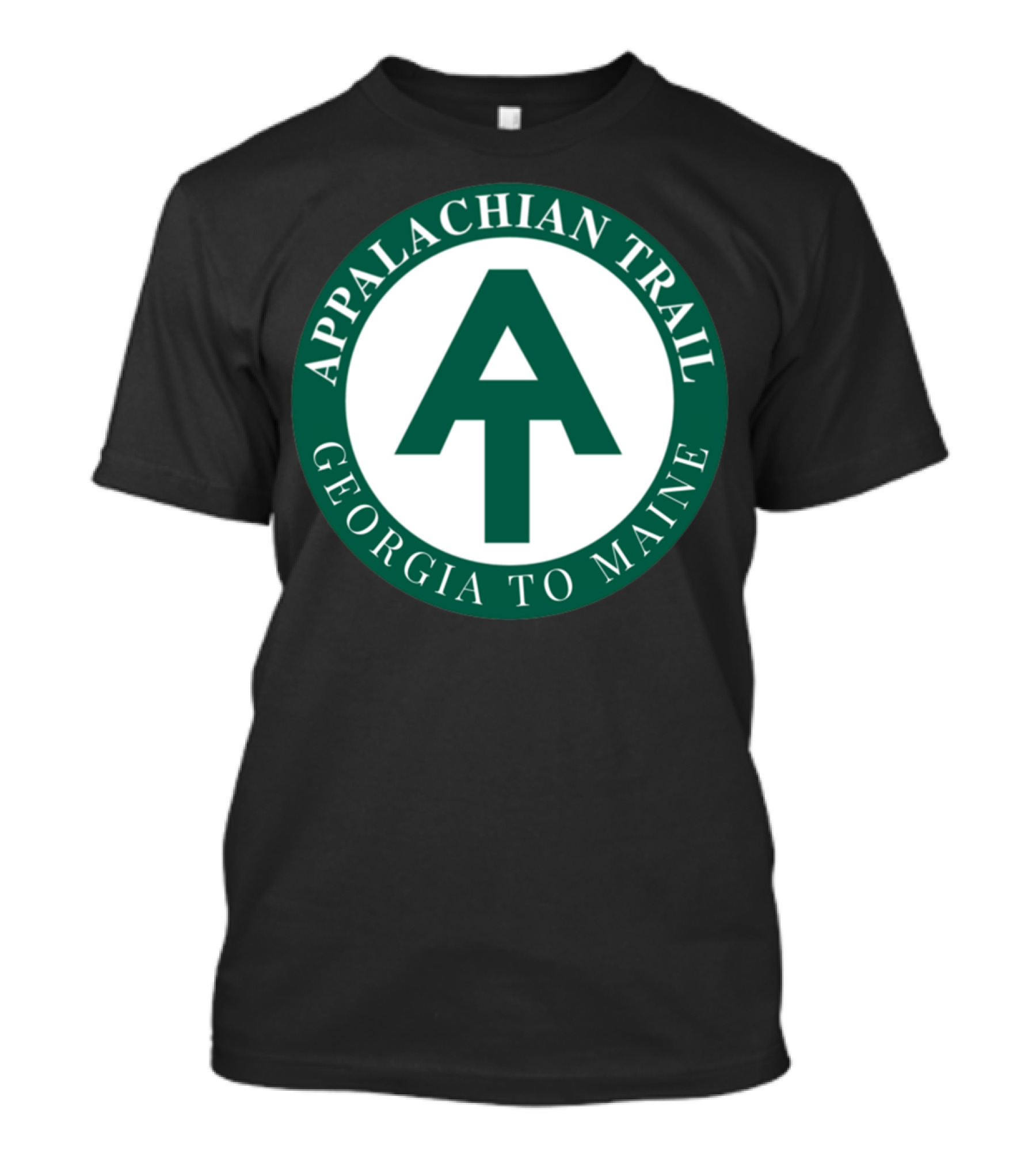 Appalachian Trail Logo Georgia To Maine Circular Badge T-Shirt