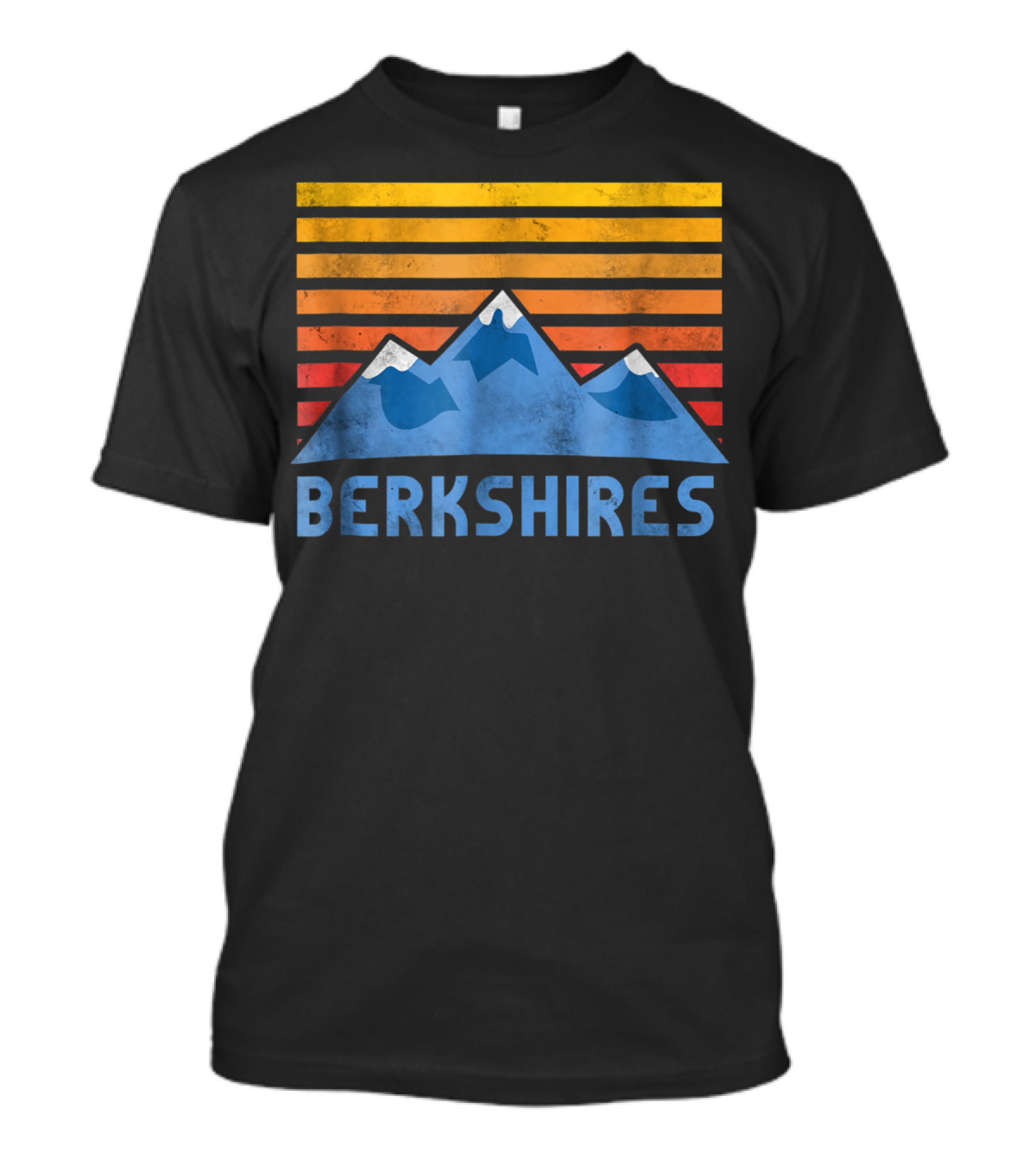 Berkshires Sunset Mountain Hiking Adventure T-Shirt