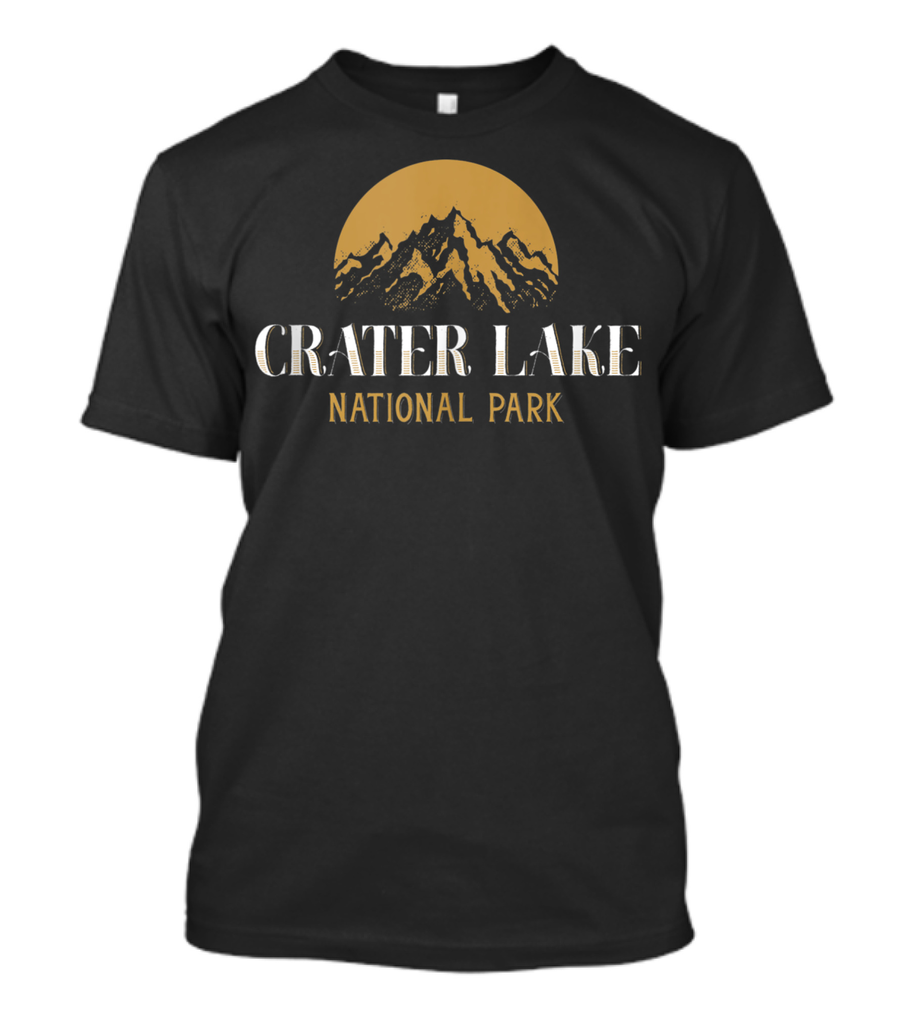 Crater Lake National Park Camping Hiking Outdoor T-Shirt