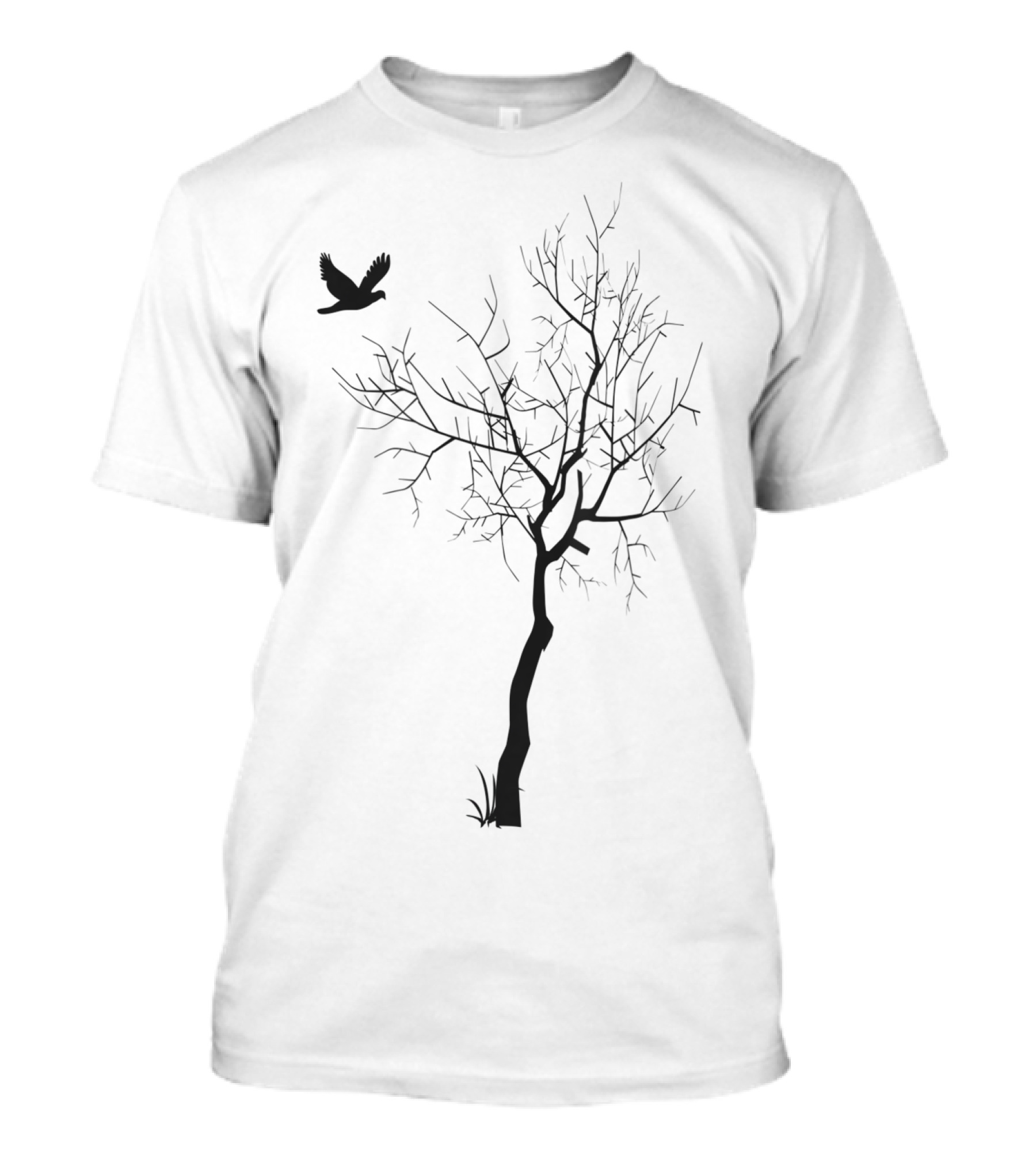 Dove Tree Bird Hiking Nature Lover T-Shirt