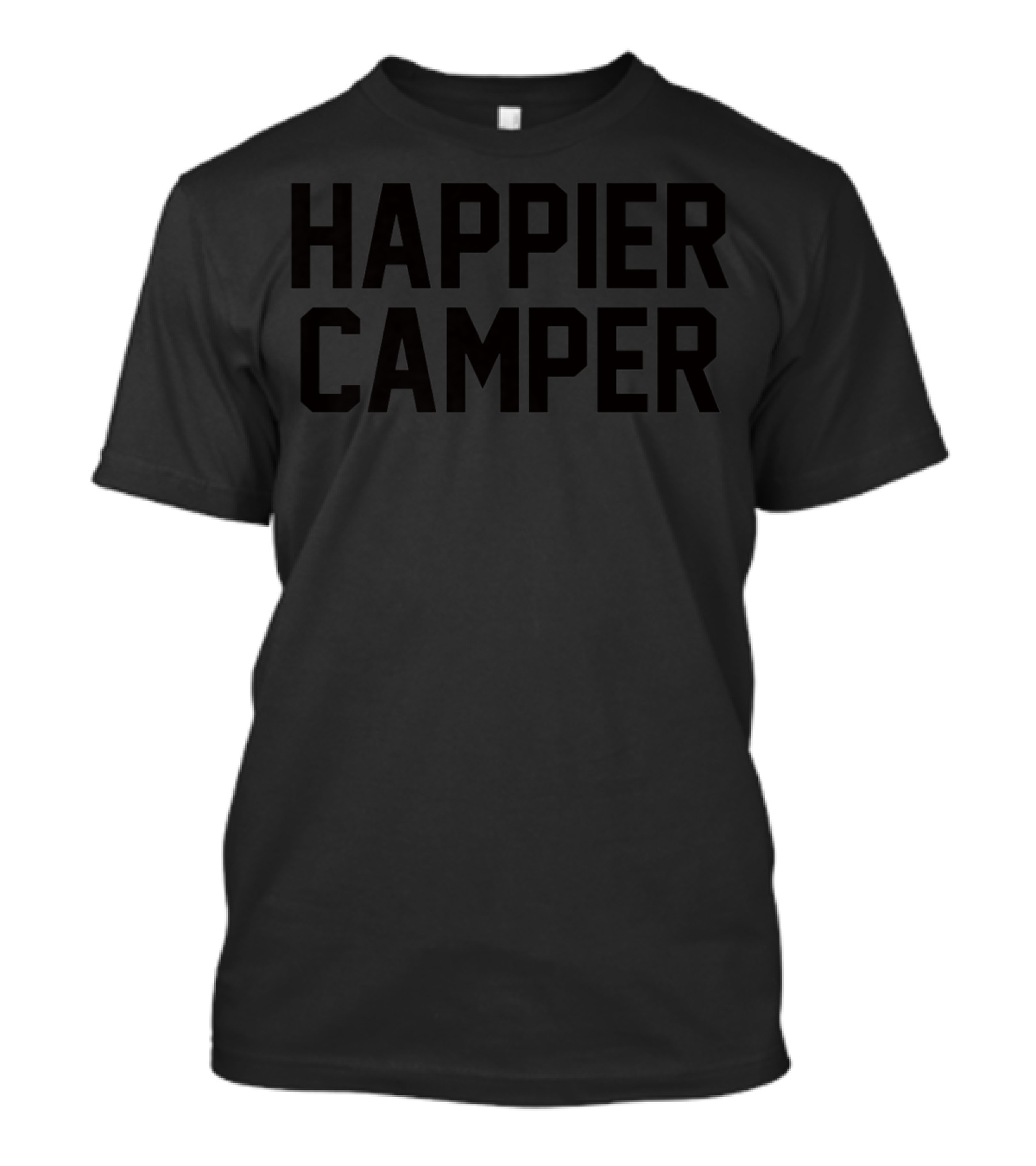 Happier Camper Hiking Camping Explorer's Joy T-Shirt
