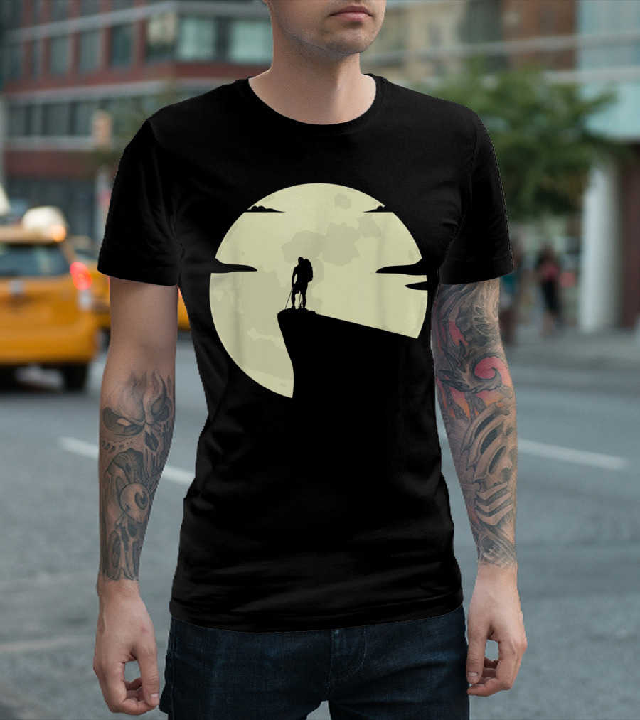 Hiking Under the Full Moon T-Shirt