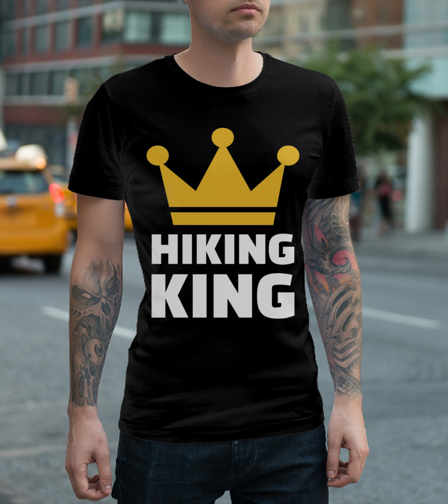 Hiking King Bold Crown Iconic T-Shirt