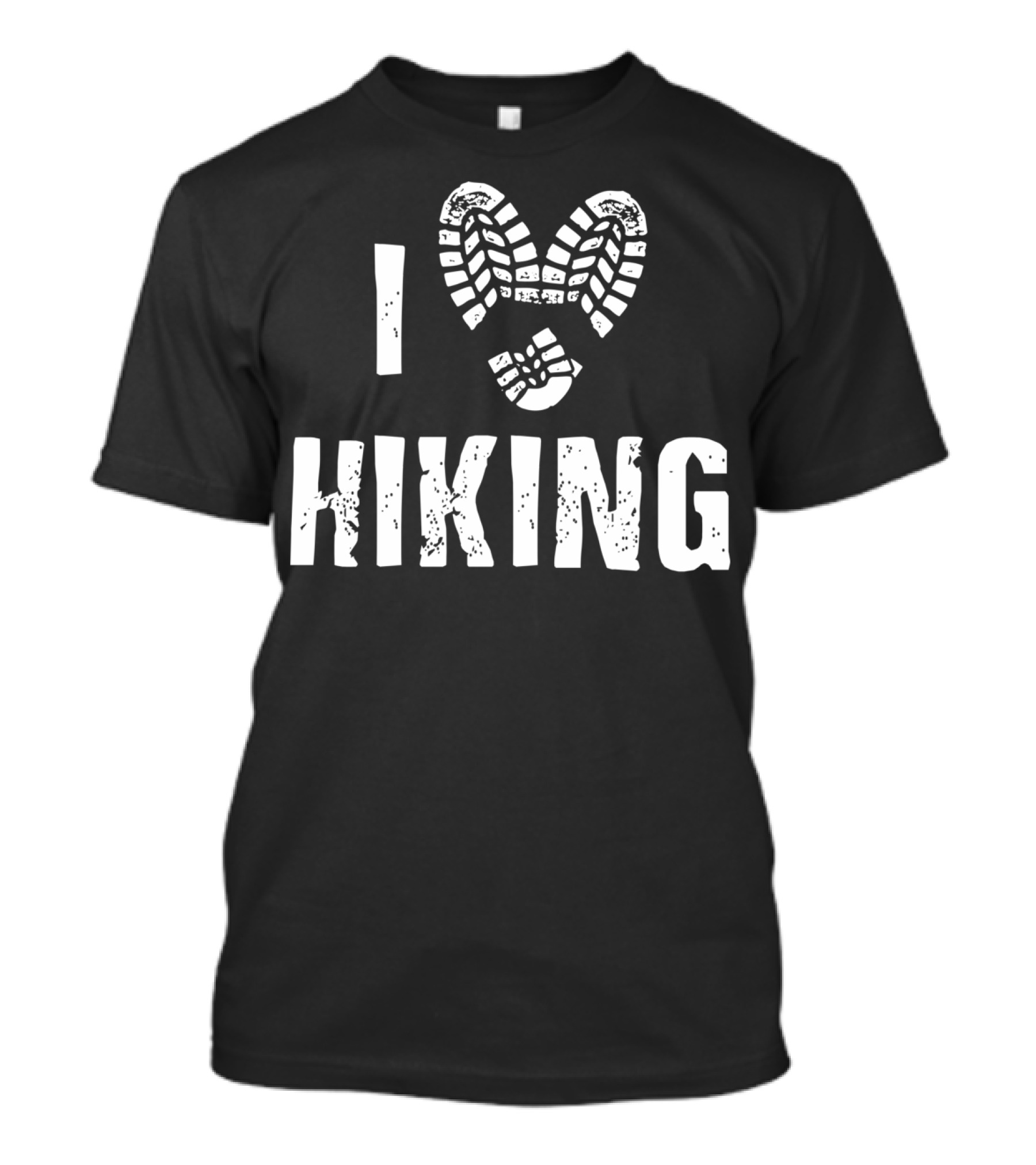 I Love Hiking Outdoor Mountain Hiker T-Shirt
