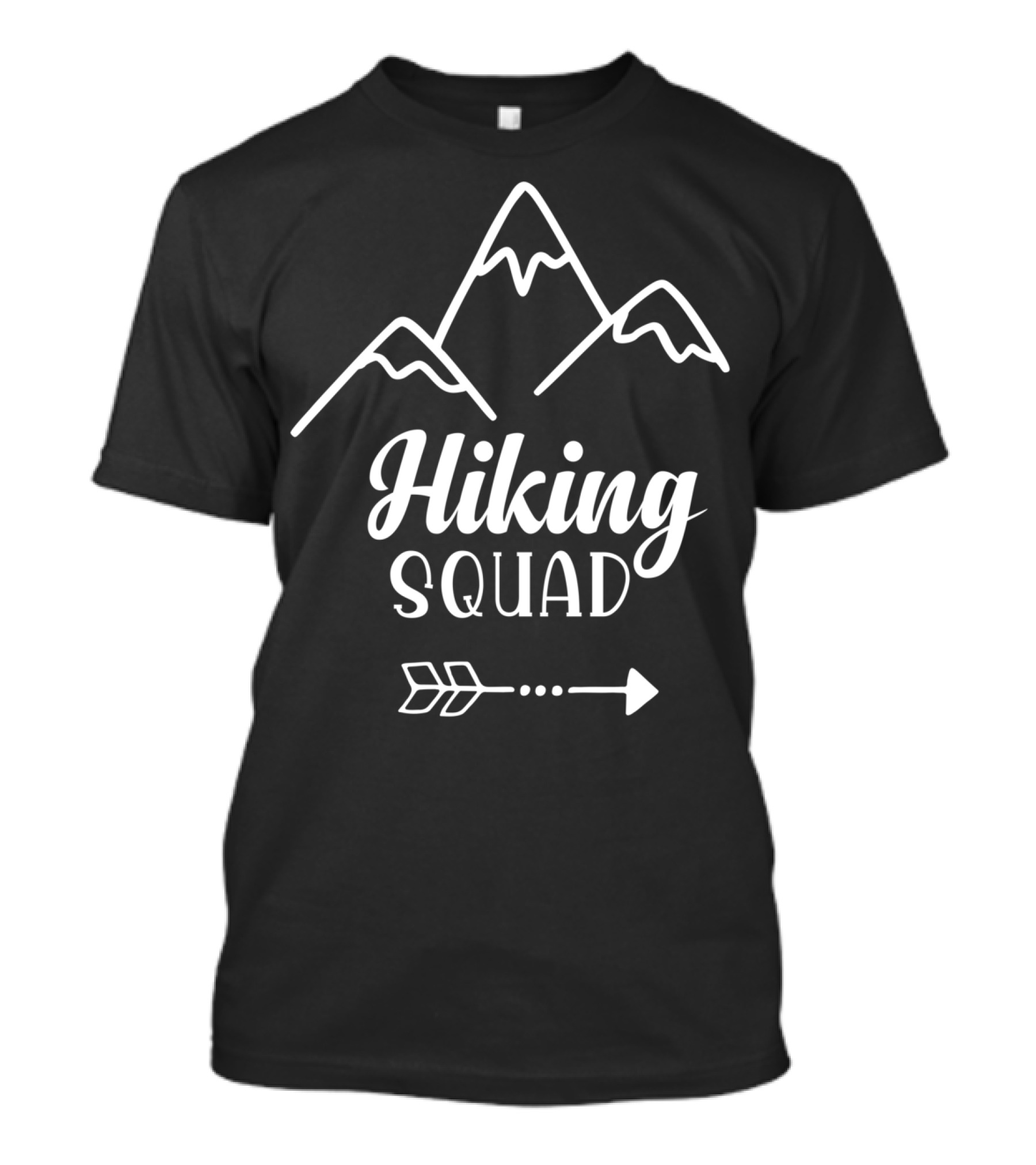 Hiking Squad Mountains Arrow Adventure T-Shirt