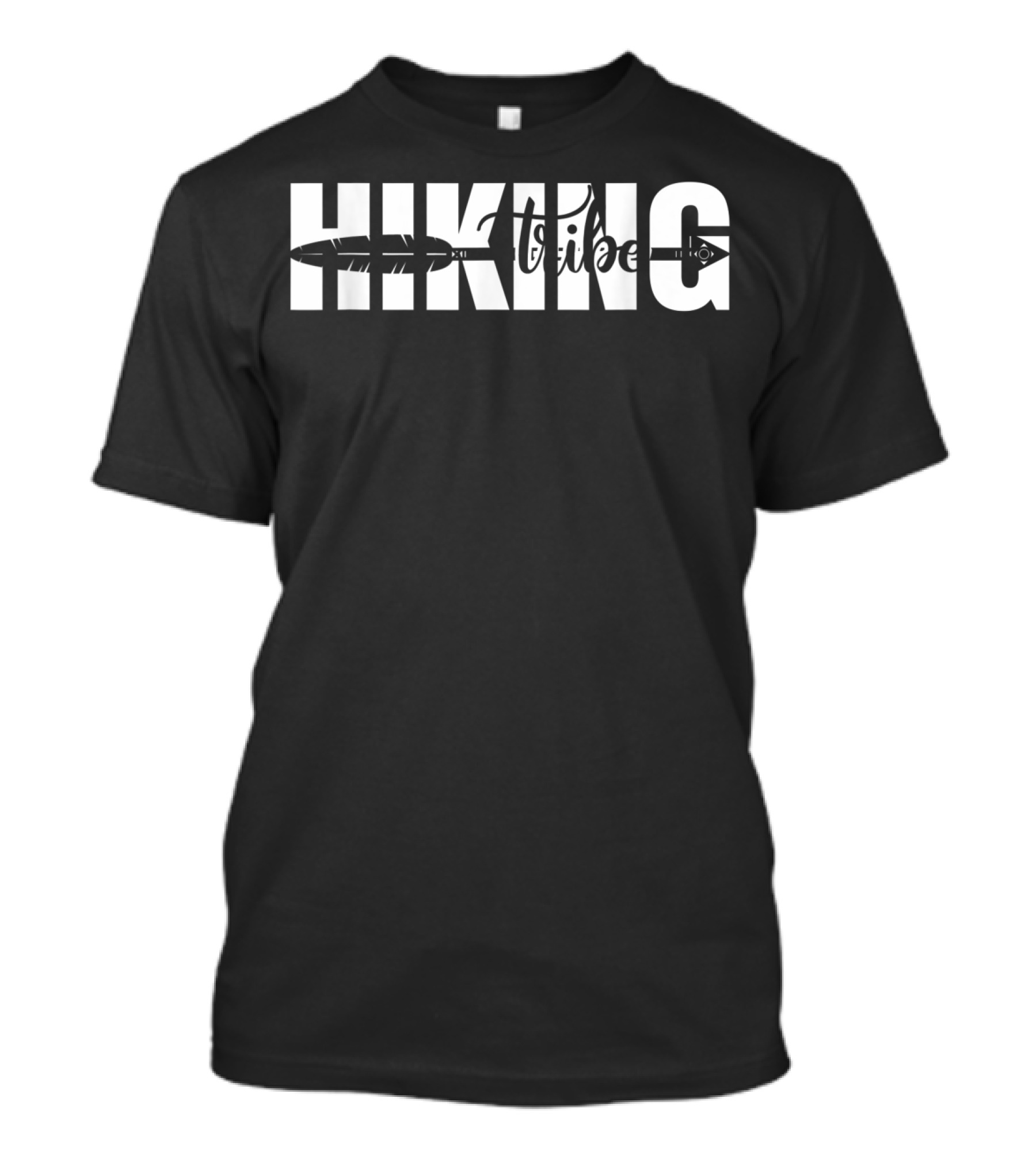 Hiking Tribe Arrow Wilderness Camper Outdoors T-Shirt